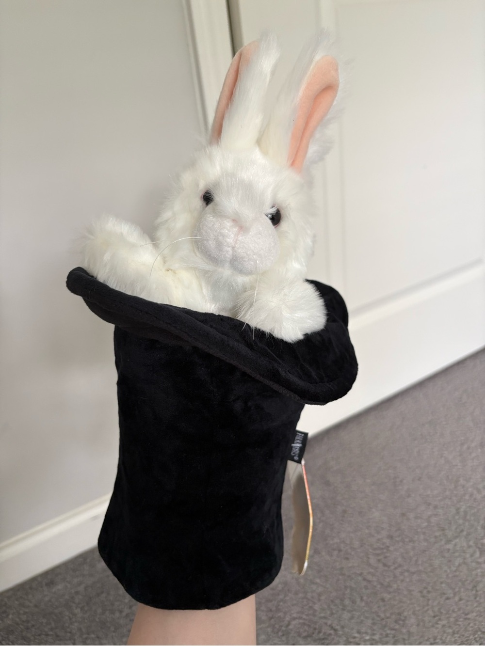 folkmanis puppet Rabbit in Hat - Picture 2 of 8